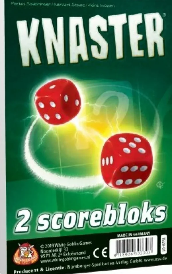 White Goblin Games Knaster Bloks (Extra Scorebloks) New