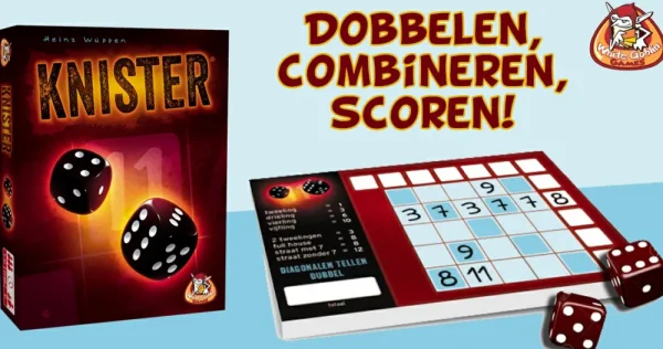 White Goblin Games Knister - Dobbelspel Fashion