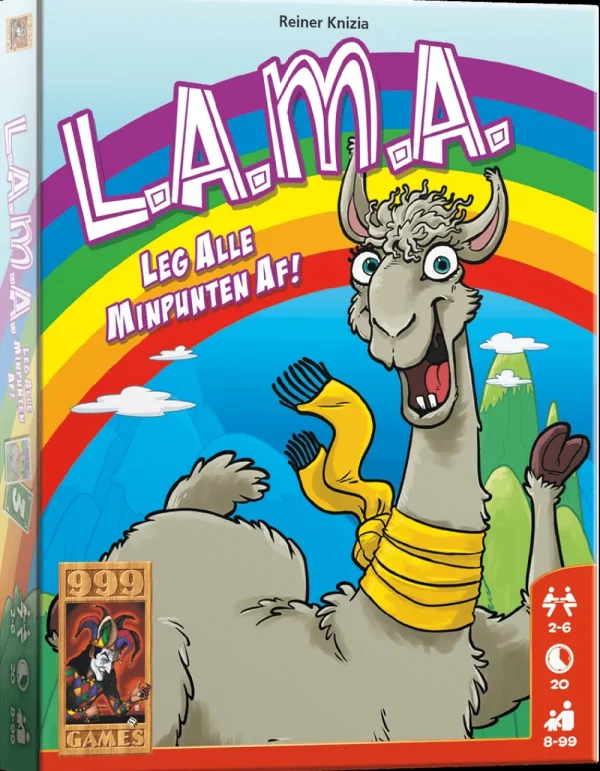 999 Games Lama - Kaartspel Sale