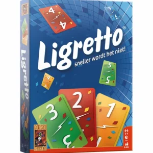 999 Games Ligretto Blauw - Kaartspel Outlet
