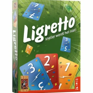 999 Games Ligretto Groen - Kaartspel Shop