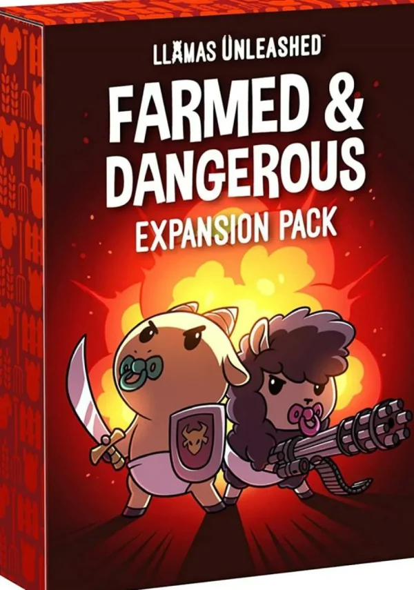 Teeturtle Llamas Unleashed Farmed And Dangerous Fashion