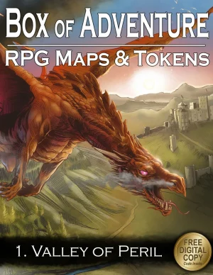 Loke Battlemats Loke Battle Mats' Box Of Adventure Valley Of Peril Discount