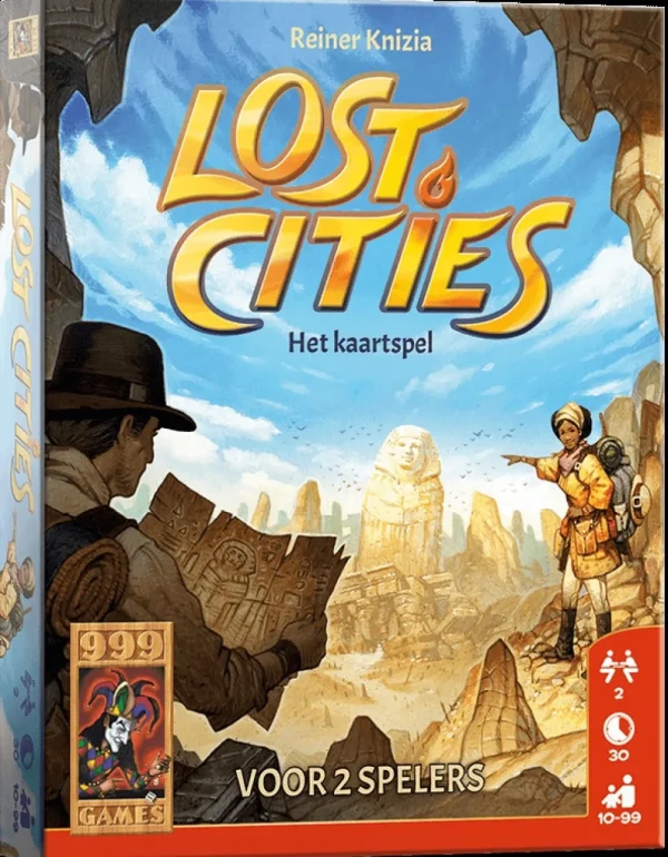 999 Games Lost Cities - Kaartspel Best Sale
