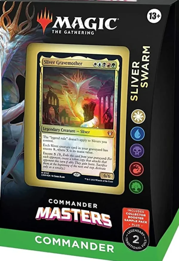 Wizards Magic: Commander Masters: Commander Deck - Sliver Swarm Cheap