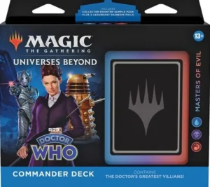 Wizards of the Coast Magic: Doctor Who Commander Deck - Masters Of Evil Sale