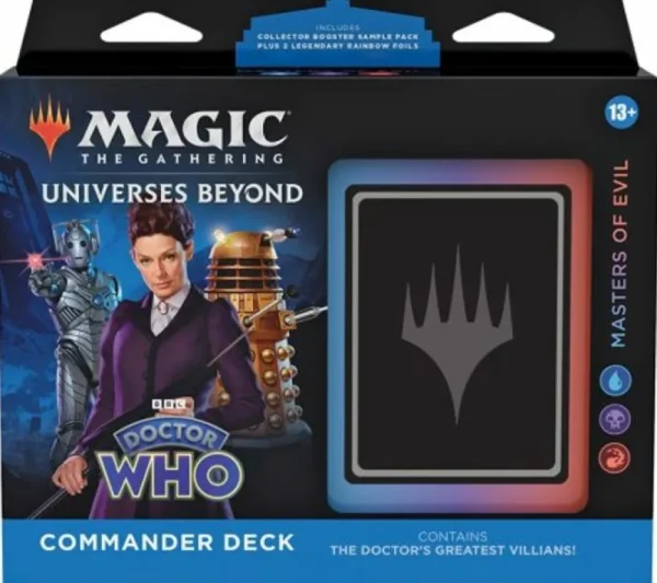 Wizards of the Coast Magic: Doctor Who Commander Deck - Masters Of Evil Sale