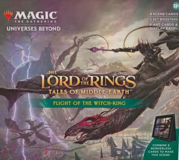 Wizards of the Coast Magic: Lotr Holiday Scene Box - Flight Of The Witch-King Fashion