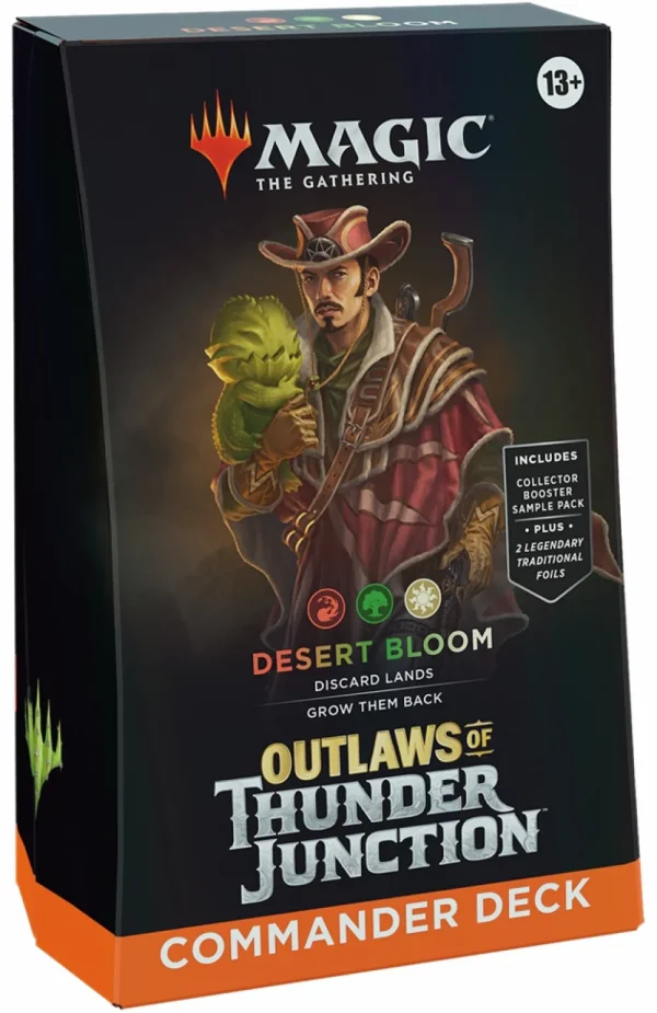 Wizards of the Coast Magic: Outlaws Of Thunder Junction Commander Deck - Desert Bloom Online
