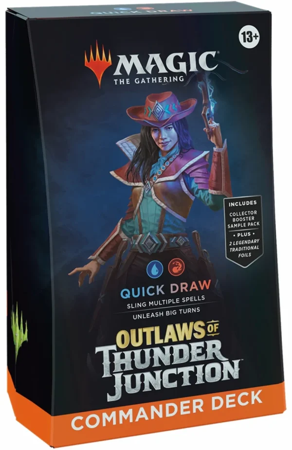 Wizards of the Coast Magic: Outlaws Of Thunder Junction Commander Deck - Quick Draw Best Sale