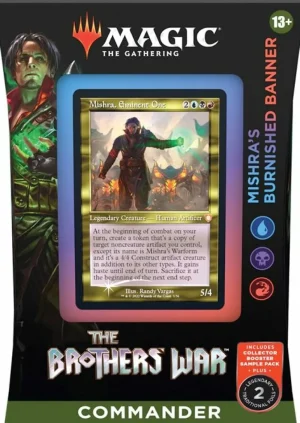 Wizards of the Coast Magic: The Brothers War: Commander Deck - Mishra'S Burnished Banner Shop