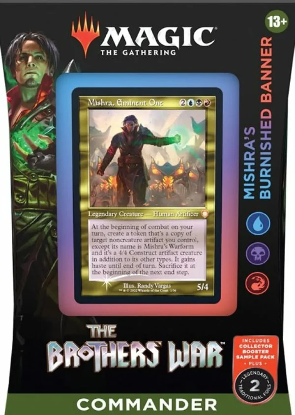 Wizards of the Coast Magic: The Brothers War: Commander Deck - Mishra'S Burnished Banner Shop