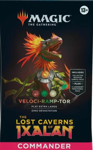 Wizards of the Coast Magic: The Lost Caverns Of Ixalan: Commander - Veloci-Ramp-Tor Best