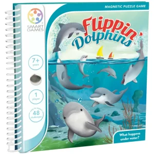 Smart Games Magnetic Travel Games - Flippin' Dolphins Outlet