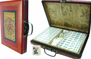 Hot Games Mahjong Rood China Koffer Klein 28X20X5Cm. Discount