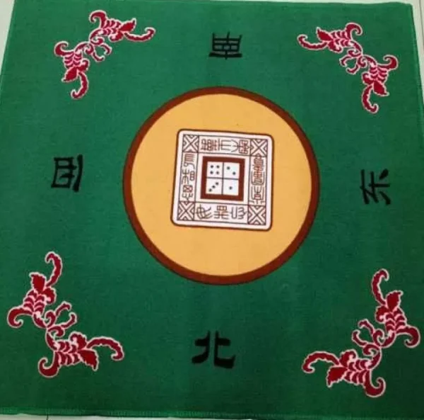 Hot Games Mah-Jong Speelkleed Stof 80 X 80 Cm Fashion