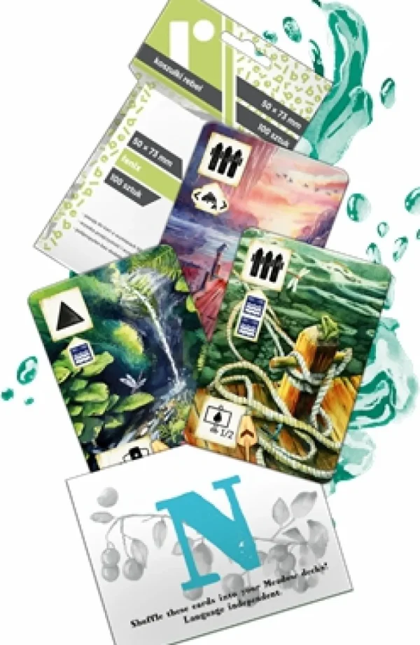 Rebel Studio Meadow Downstream - Cards & Sleeves Pack New