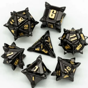 Foam Brain Games Medieval Flail Rpg Metal Dice Set (7) Reprint Cheap