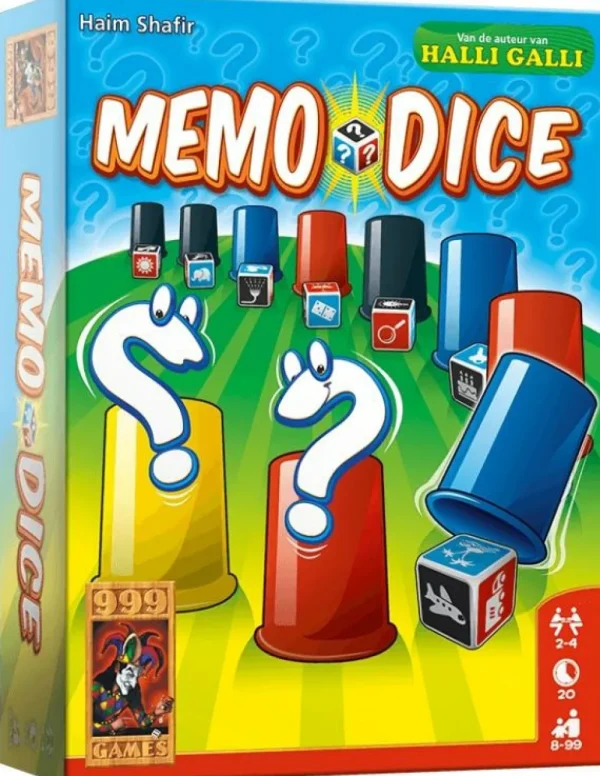 999 Games Memo Dice - Dobbelspel Hot