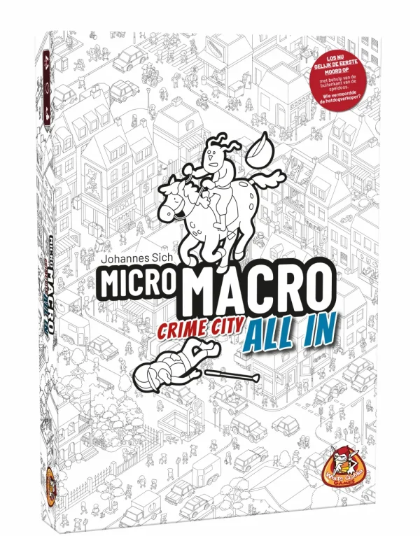 White Goblin Games Micro Macro All In - Crime City Nl Cheap