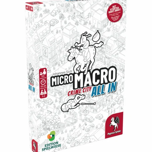 White Goblin Games Micro Macro All In - Crime City Nl Cheap