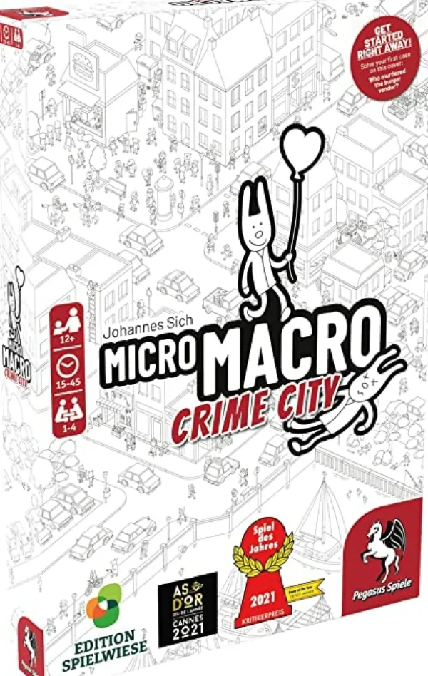 Pegasus Spiele Micromacro - Crime City En Outlet