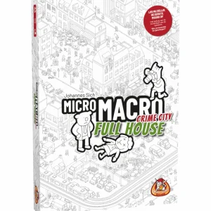 White Goblin Games Micromacro: Crime City Full House New