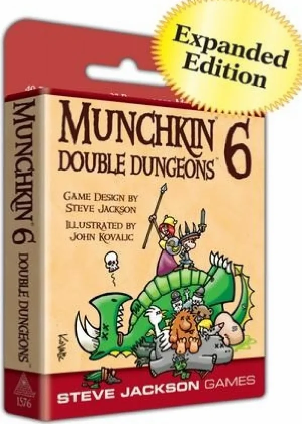 Steve Jackson Games Munchkin 6 - Double Dungeons Shop