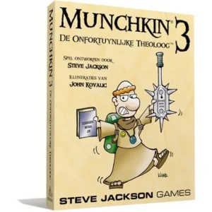 Steve Jackson Games Munchkin 3 Nl - De Onfortuynlijke Theoloog Best Sale
