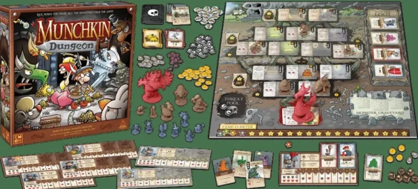 CMON Munchkin Dungeon - Bordspel Flash Sale