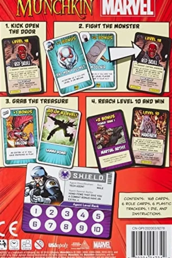 Usaopoly Munchkin Marvel New