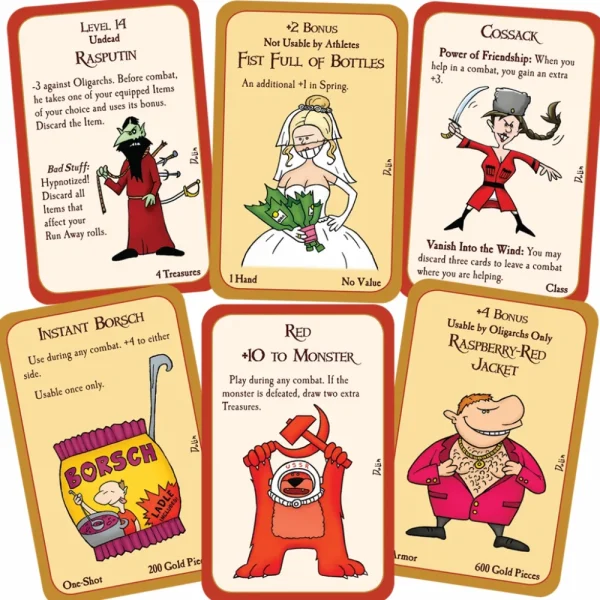 Steve Jackson Games Munchkin Russia New