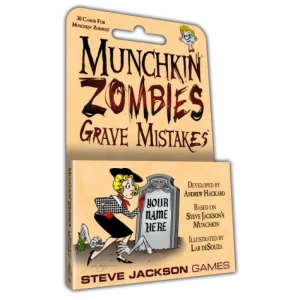 Steve Jackson Games Munchkin Zombies Grave Mistakes Sale