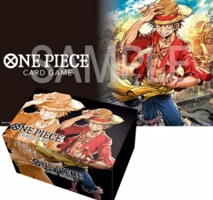 Bandai One Piece Playmat + Storage Box - Monkey D Luffy Shop