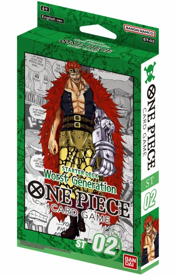 Bandai One Piece Worst Generation Starter Deck Clearance