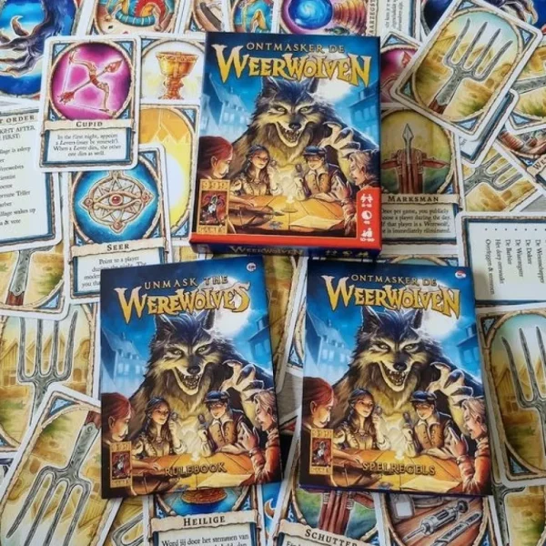 999 Games Ontmasker De Weerwolven - Kaartspel Sale