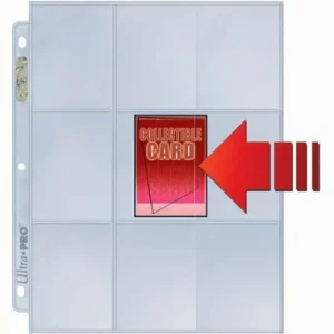 Ultra Pro Pages Side-Load 9-Pocket Hot