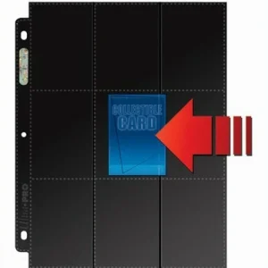 Ultra Pro Pages Side-Load 18-Pocket (Zwart) Outlet