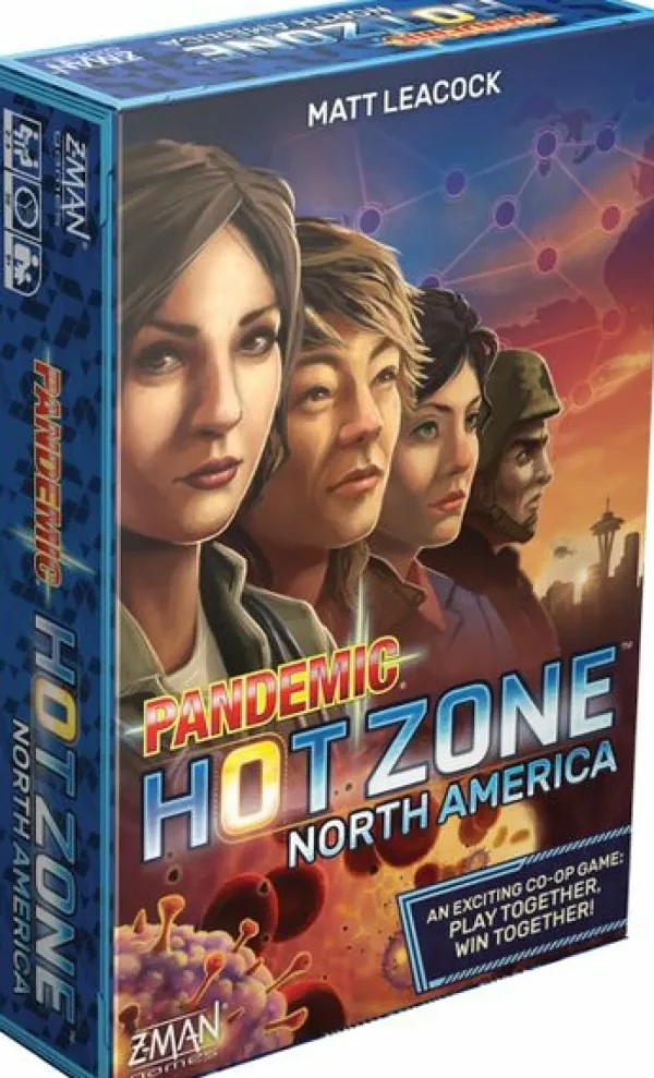 Z-Man Games Pandemic: Hot Zone North America Best Sale