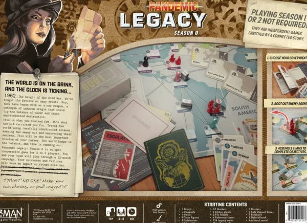 Z-Man Games Pandemic Legacy Season 0 Discount