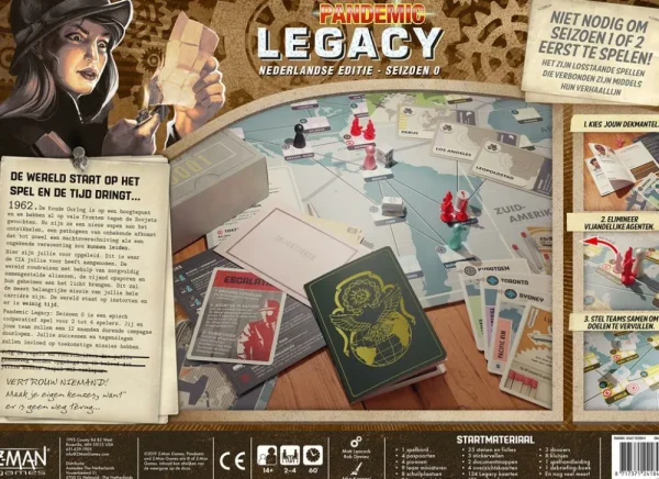 Z-Man Games Pandemic Legacy Seizoen 0 Nl Shop