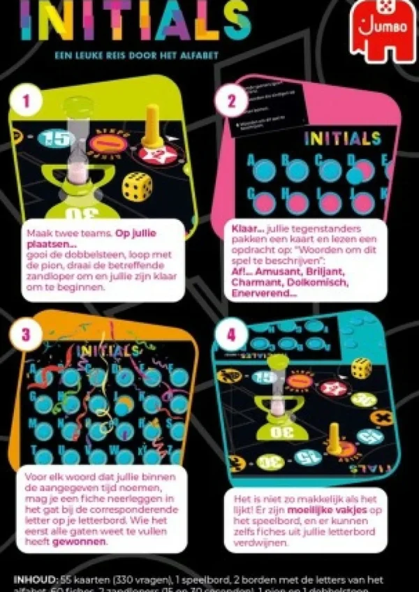 Jumbo Party & Co Initials Fashion