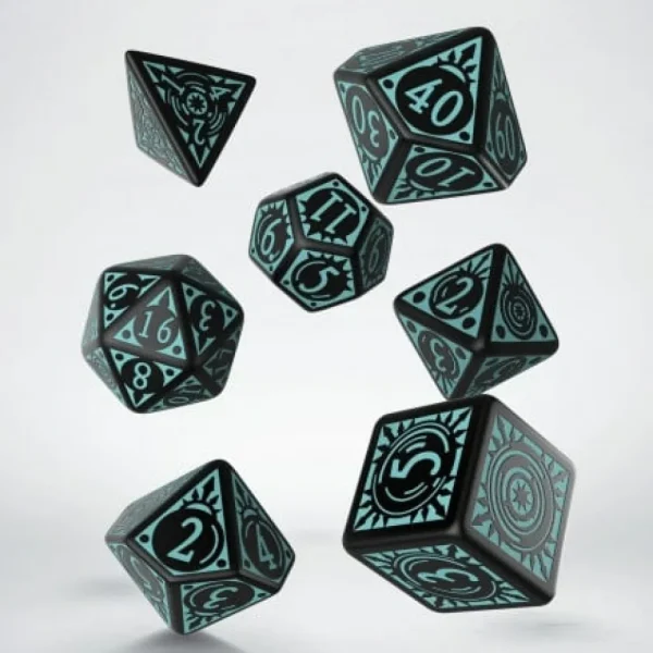 Q Workshop Pathfinder Iron Gods Dice Set (7) Cheap