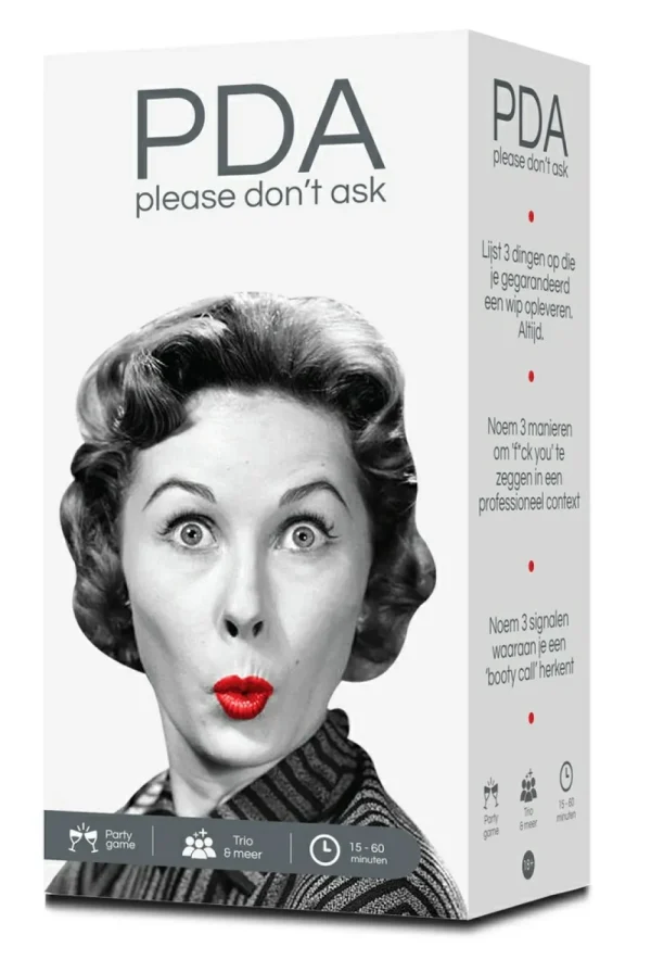 Atomic Mass Games Pda - Please Don'T Ask - Partyspel Fashion
