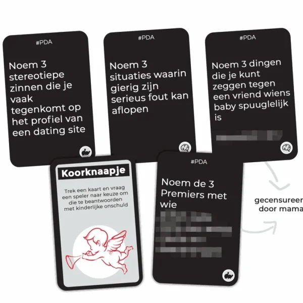 Atomic Mass Games Pda - Please Don'T Ask - Partyspel Fashion
