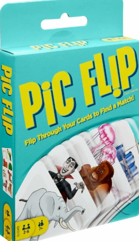 Mattel Games Pic Flip - Kaartspel Discount