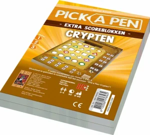 999 Games Pick A Pen - Crypten (Scoreblokken) Discount