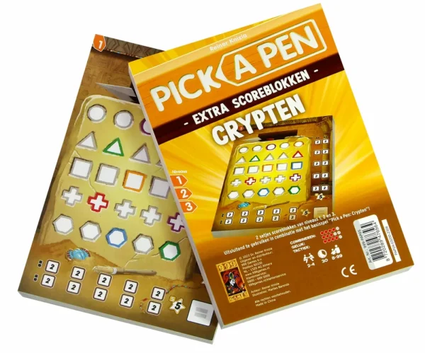 999 Games Pick A Pen - Crypten (Scoreblokken) Discount