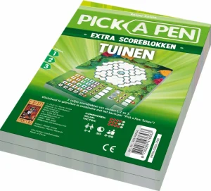 999 Games Pick A Pen - Tuinen (Scoreblokken) Outlet