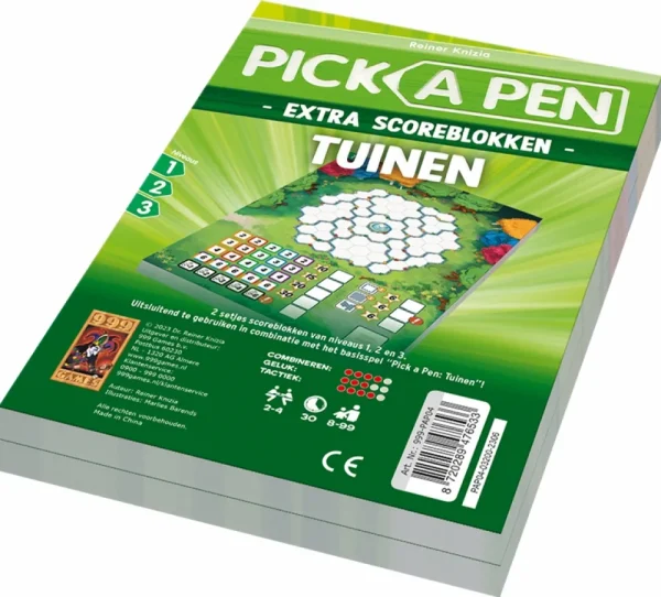 999 Games Pick A Pen - Tuinen (Scoreblokken) Outlet